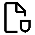 Document Security SVG Icon